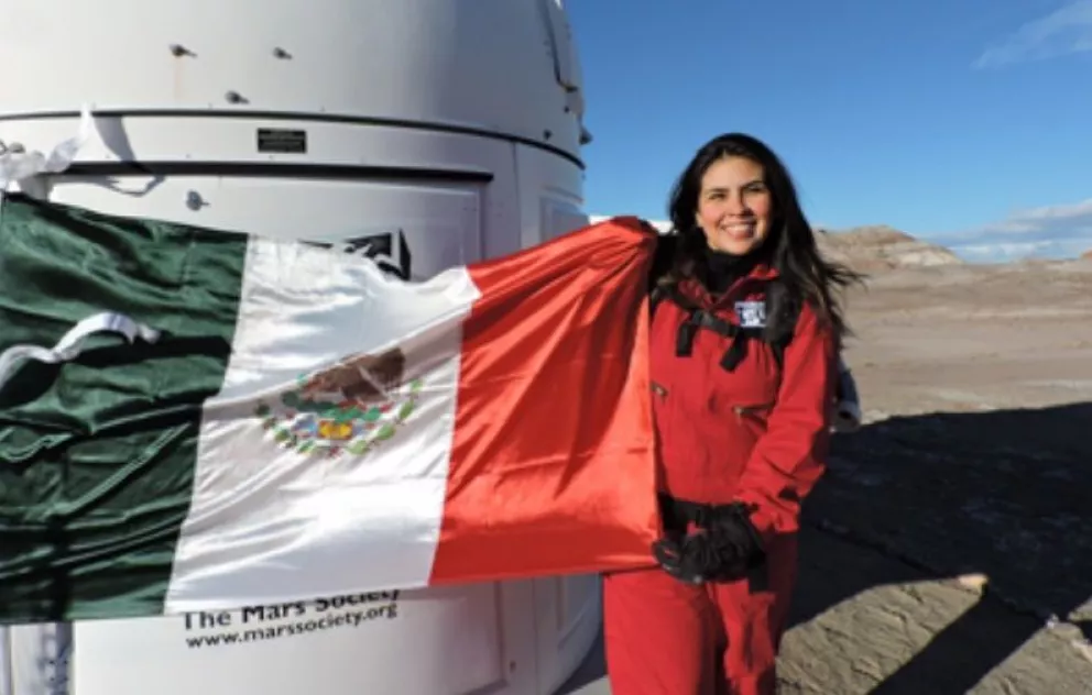 Carmen Félix, la sinaloense que se prepara para ir a Marte