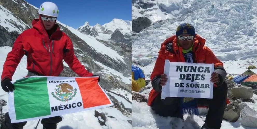 Sinaloense busca llegar a la cima del Everest
