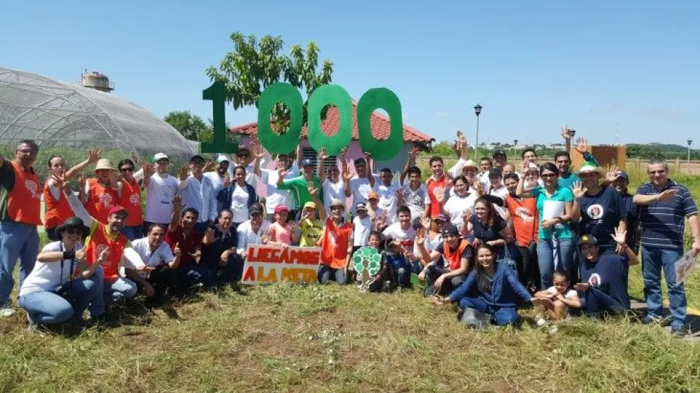 META cumplida Parques Alegres 1000 árboles plantados en Culiacán