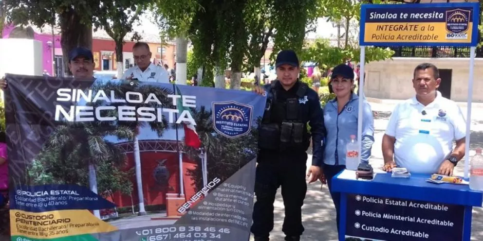 Comienza el reclutamiento de policías en Sinaloa
