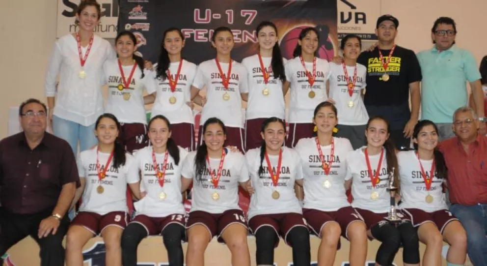 Selección Sinaloa U-17 son las campeonas nacionales