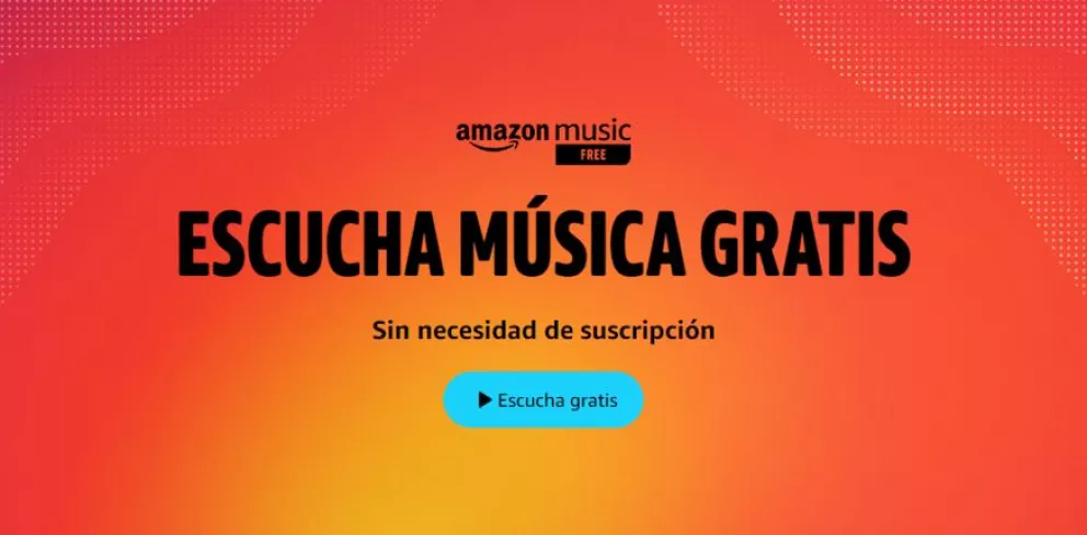 Amazon te regala 100 pesos por escuchar una canción gratuita en su plataforma Amazon Music Free.