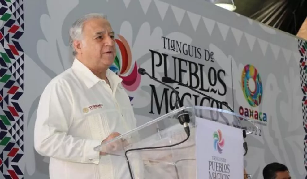 En el marco del Tianguis de Pueblos Mágicos 2022 en la ciudad de Oaxaca, el secretario de Turismo del Gobierno de México, Miguel Torruco Marqués, destacó que México seguirá siendo potencia turística a nivel mundial.