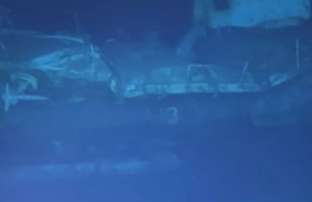 Hallan impresionante barco hundido de la Segunda Guerra Mundial en Filipinas.