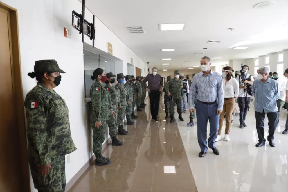 Entregan a Ejército Nuevo Hospital General de Culiacán como Covid