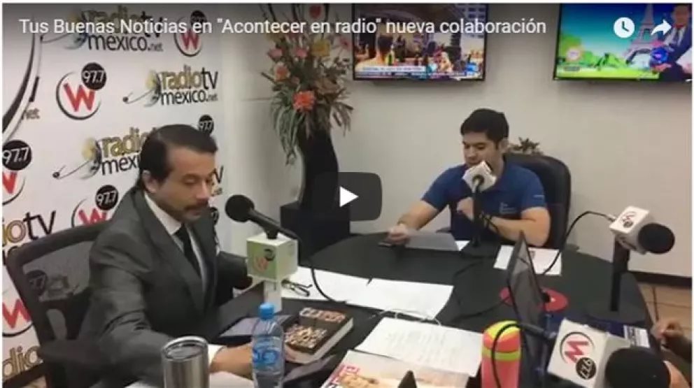 Estrenamos nuevo espacio, Acontecer en radio con el Dr. Héctor Muñoz