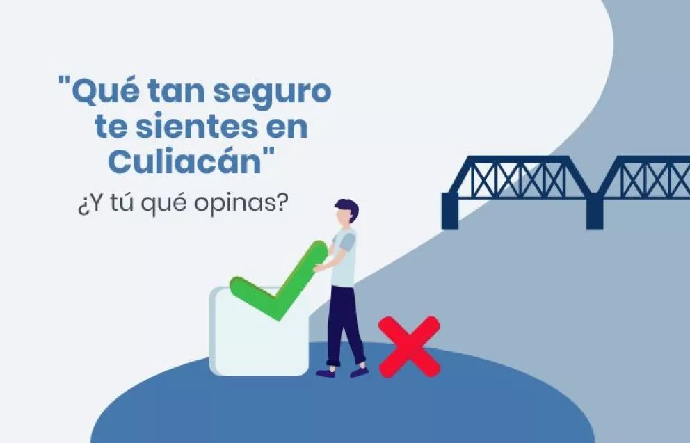 ¿Qué tan seguro te sientes en Culiacán?