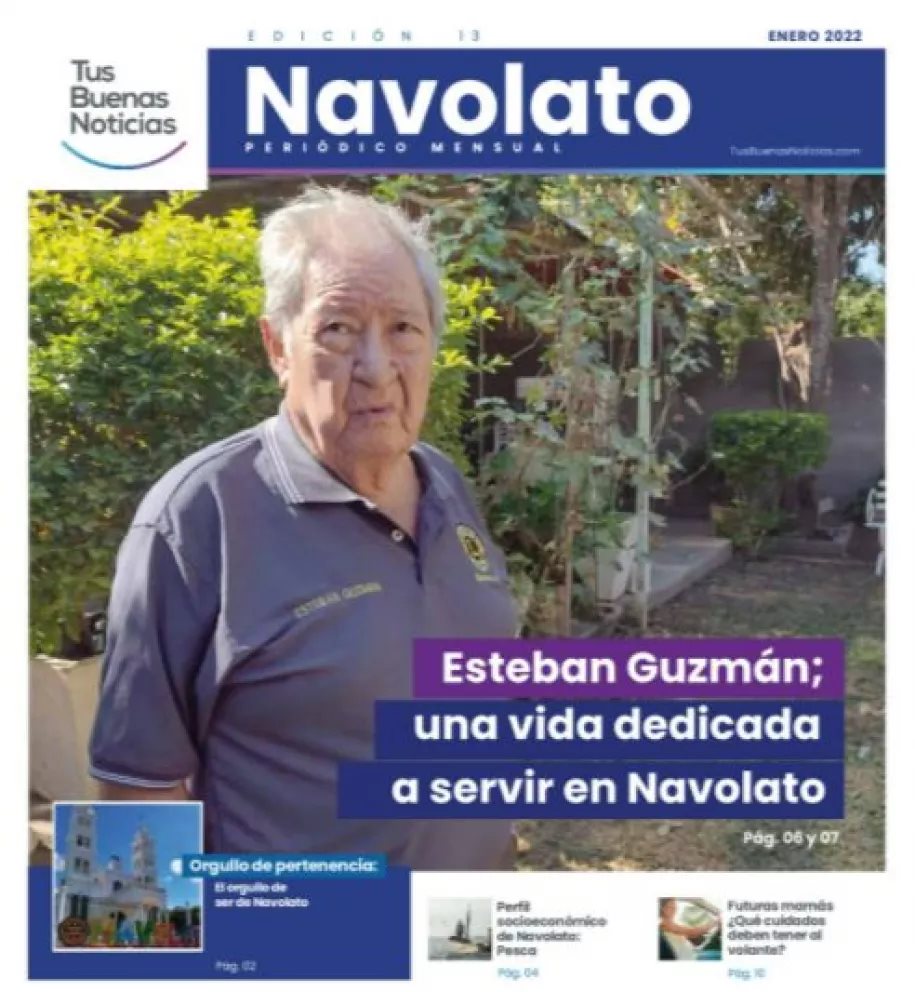 Periódico Tus Buenas Noticias Navolato -  Enero 2022