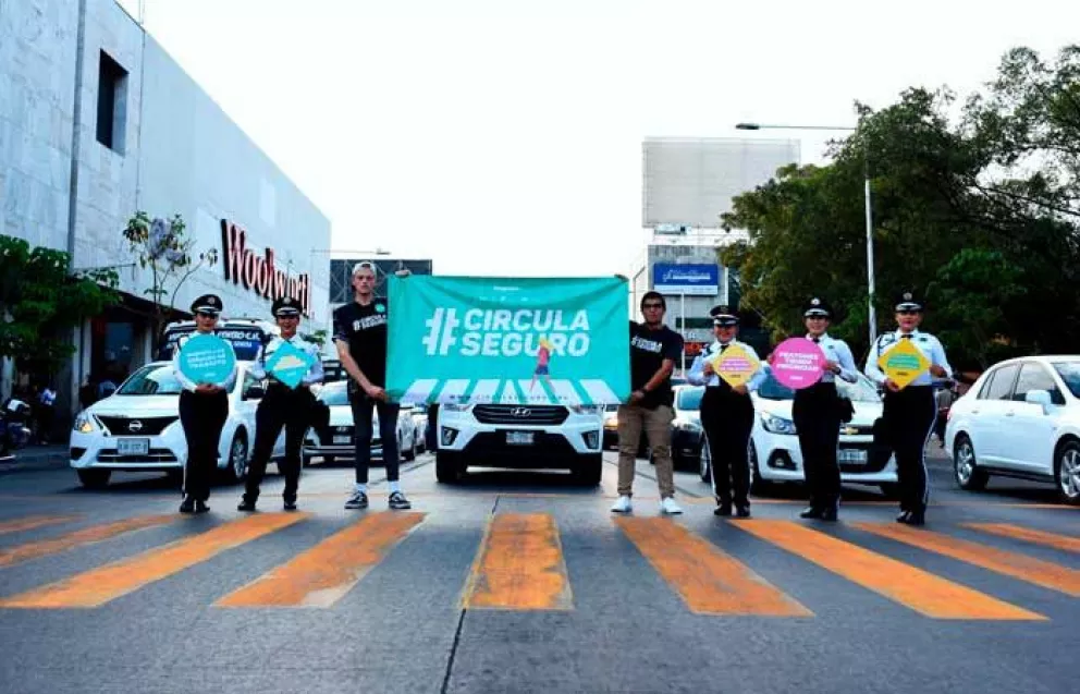 Lanzan campaña #CirculaSeguro para mejorar la cultura vial en Culiacán