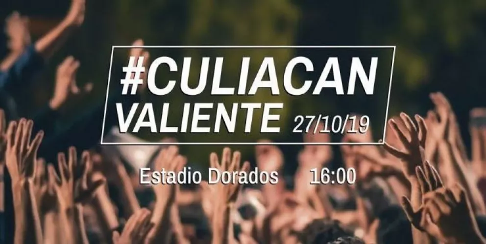 Convocan a culiacanenses a marcha pacífica #Culiacán Valiente