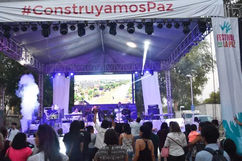 Exitoso Festival por la Paz en Culiacán