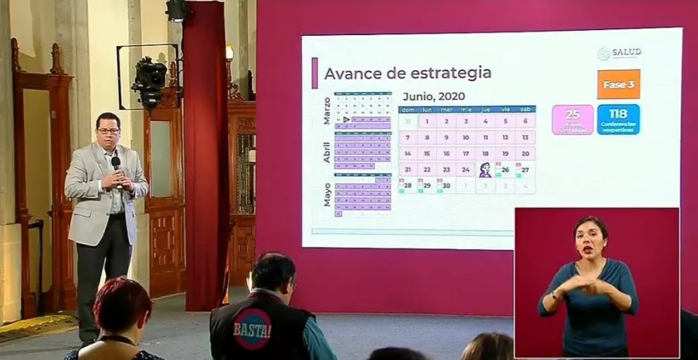 Ya son 202,951 casos de coronavirus en México y 25,060 muertos
