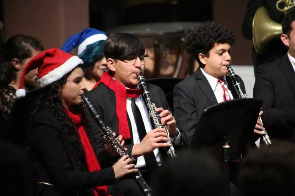 Este viernes, disfruta de música navideña con la Banda Sinfónica Juvenil