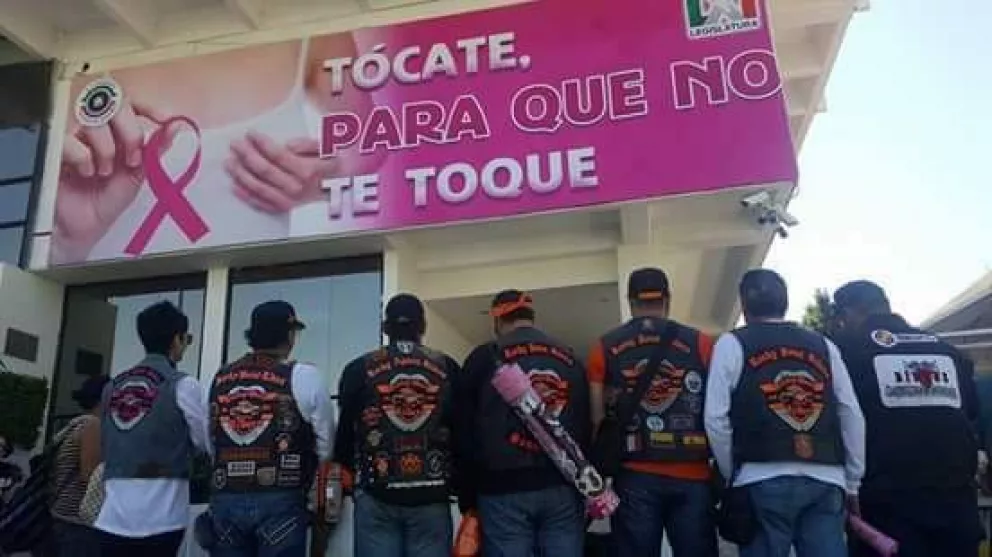 La estafeta contra el cáncer de Bikers mexicanos entregará donativos en Sinaloa