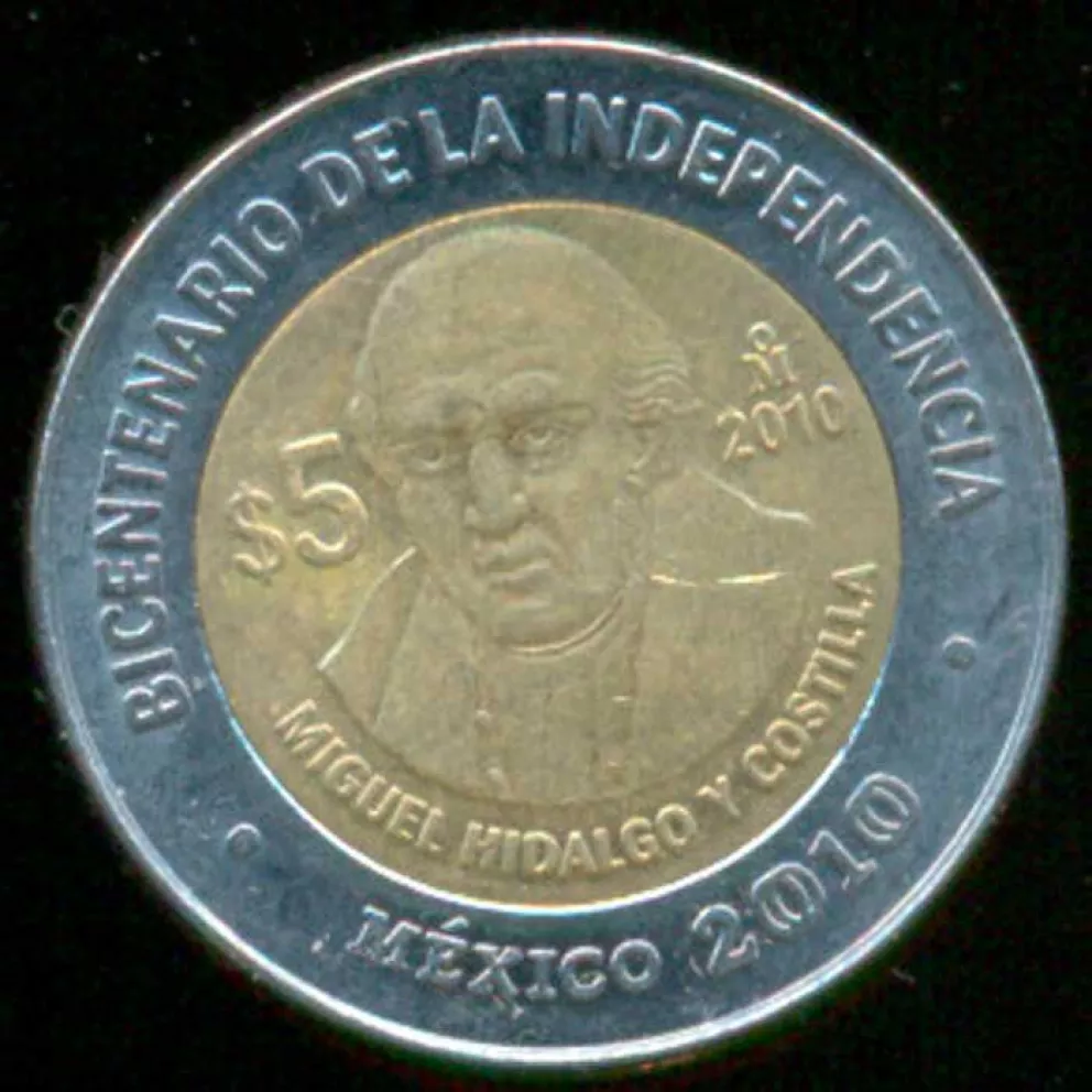 Aprovecha, monedas de 5 pesos del Bicentenario valen hasta mil pesos