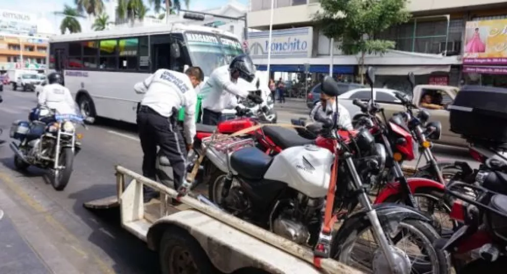 Motociclistas tendrán estacionamiento en centro de Culiacán