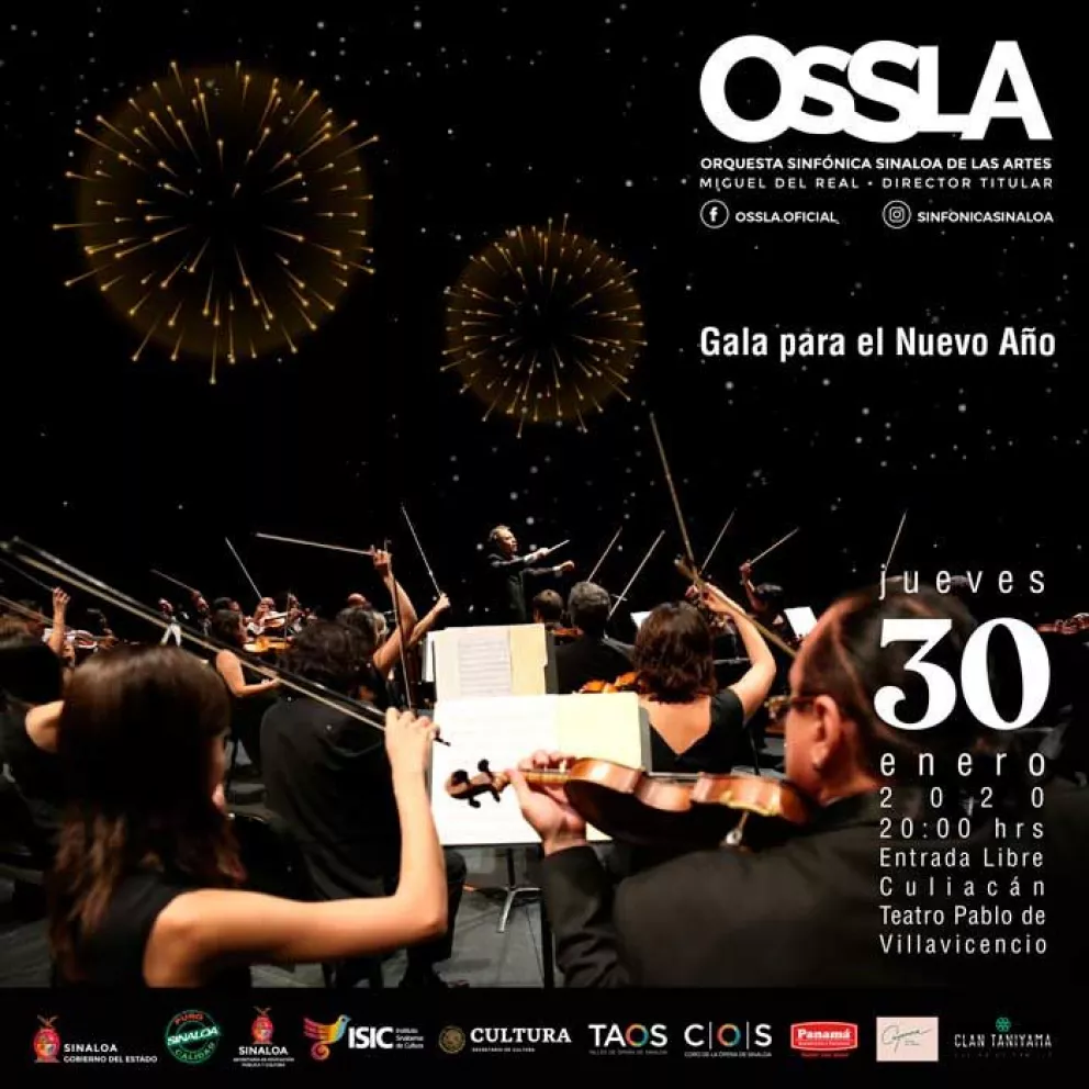 Disfruta de Una gala para el Nuevo Año de la OSSLA