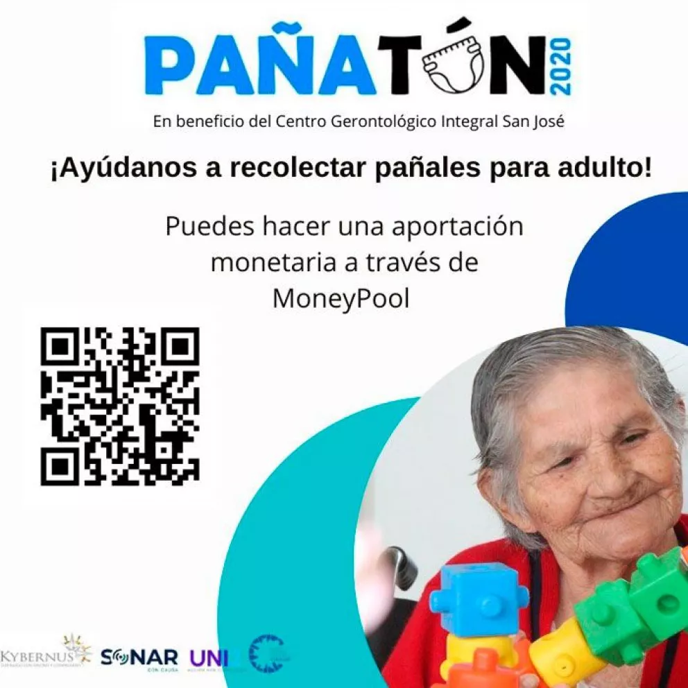 ¡Ayudemos a adultos mayores con el Pañatón 2020!