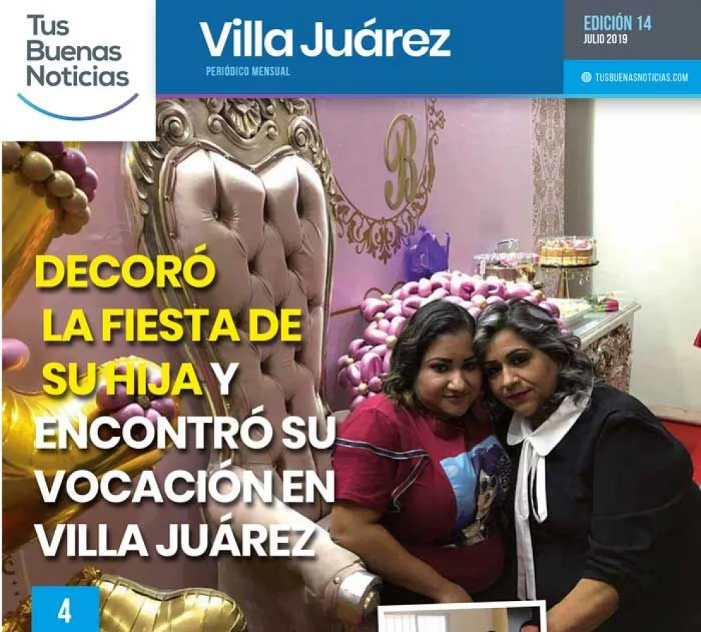 Periódico de Villa Juárez julio 2019