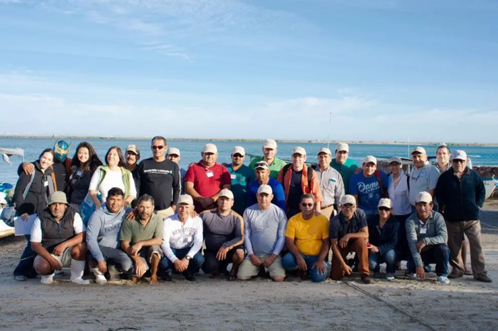 Pescadores de Altata se capacitan con Pescadores de La Paz BCS