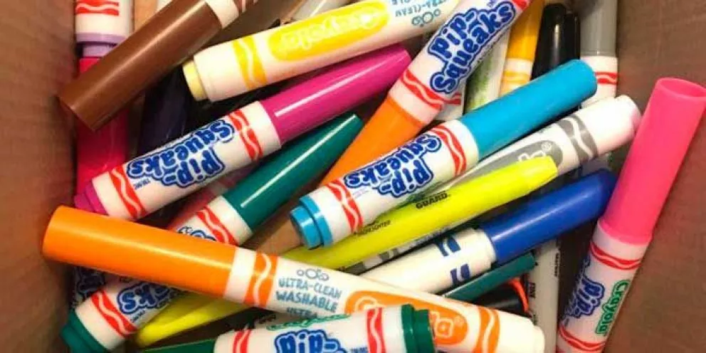 Recicla tus plumones con Crayola ColorCycle