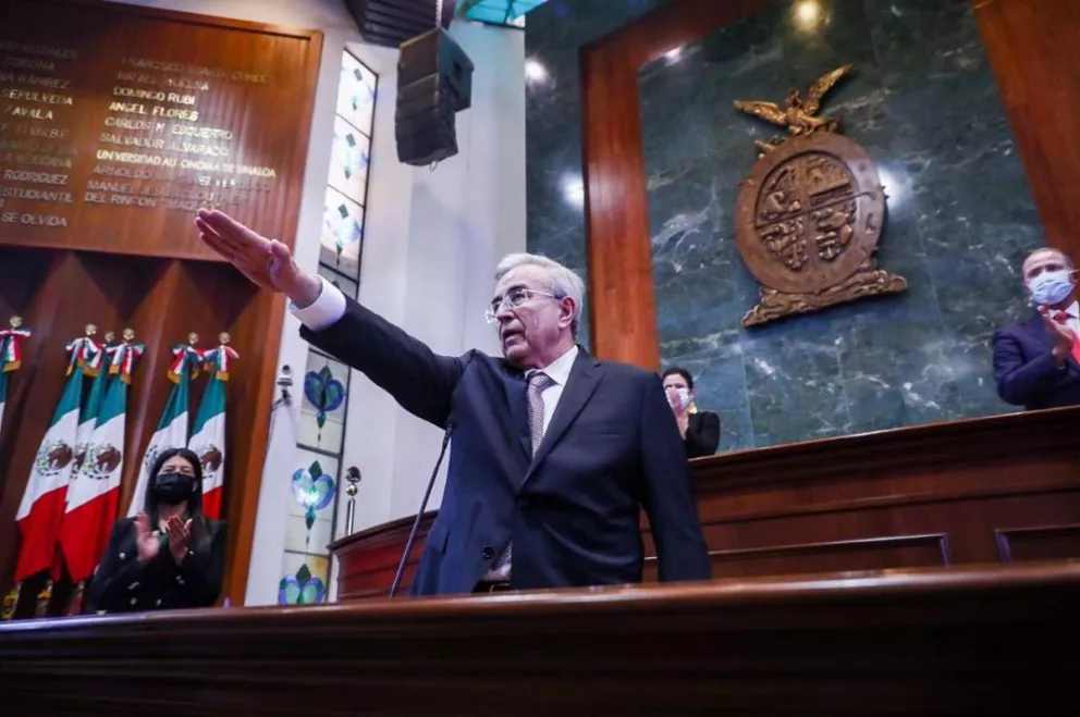 Rindió Protesta Rubén Rocha Moya como nuevo gobernador de Sinaloa