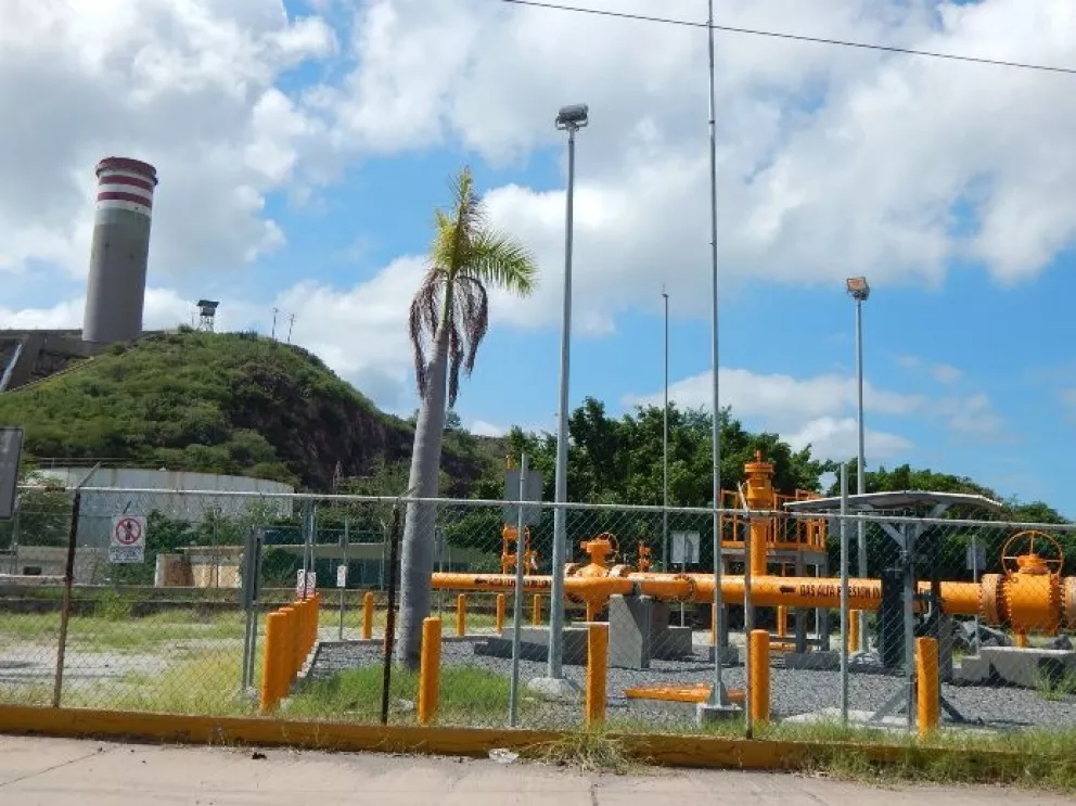 Termoeléctrica en Topolobampo opera con gas natural
