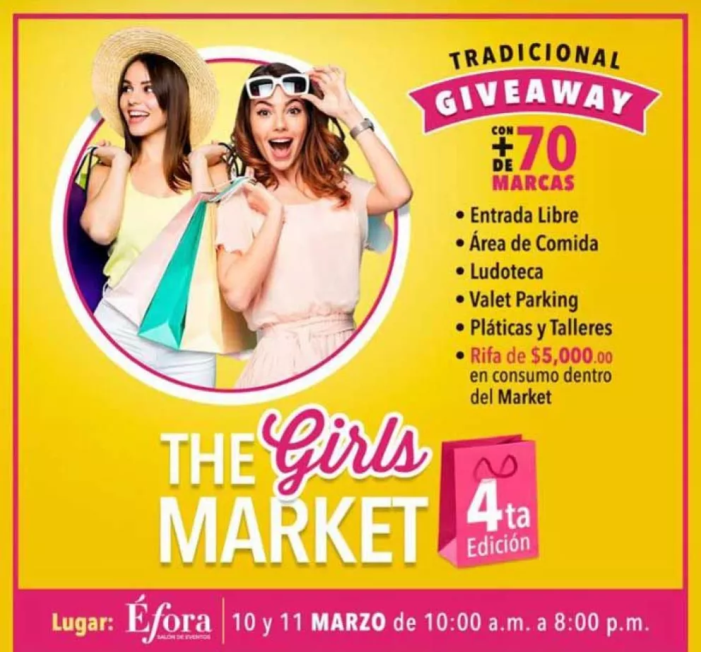 The Girls Market Culiacán y más eventos