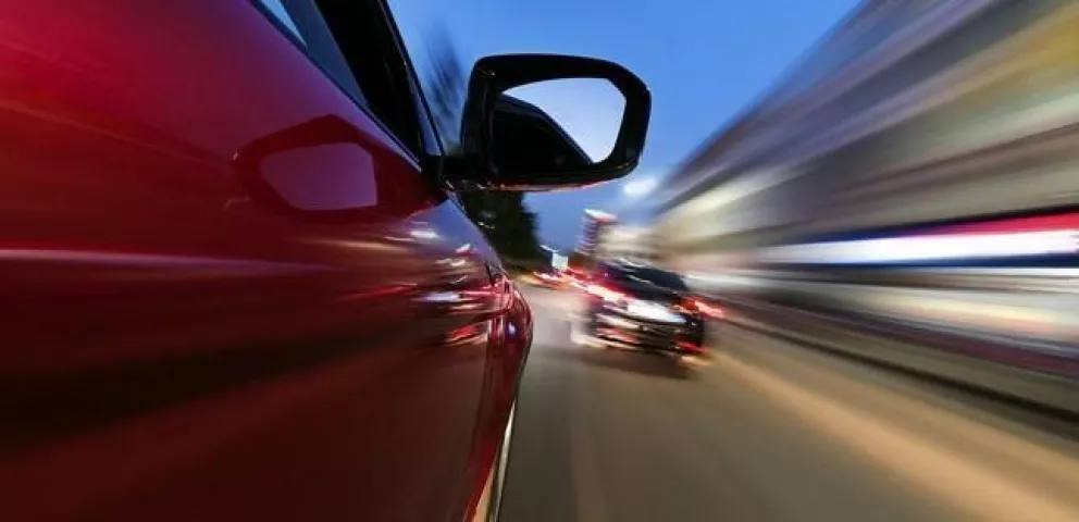 Cuidado si manejas a exceso de velocidad