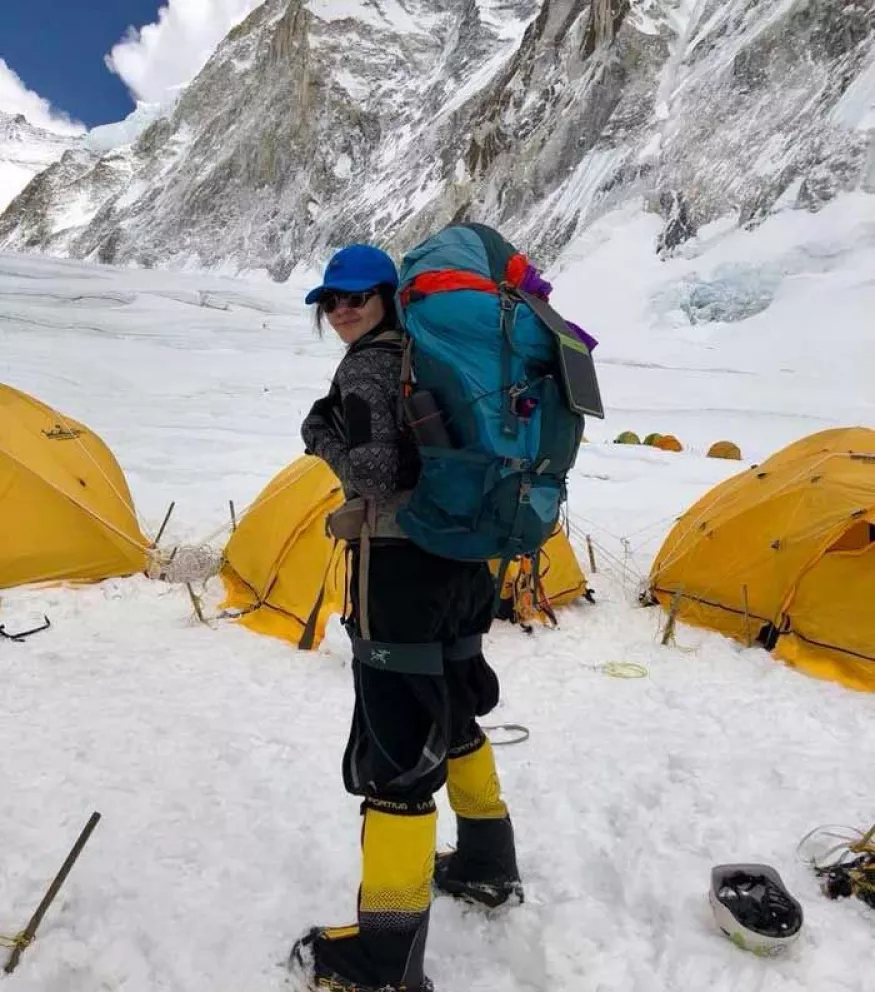Mexicana Viridiana Álvarez, primera mujer en escalar las 4 montañas más altas del mundo