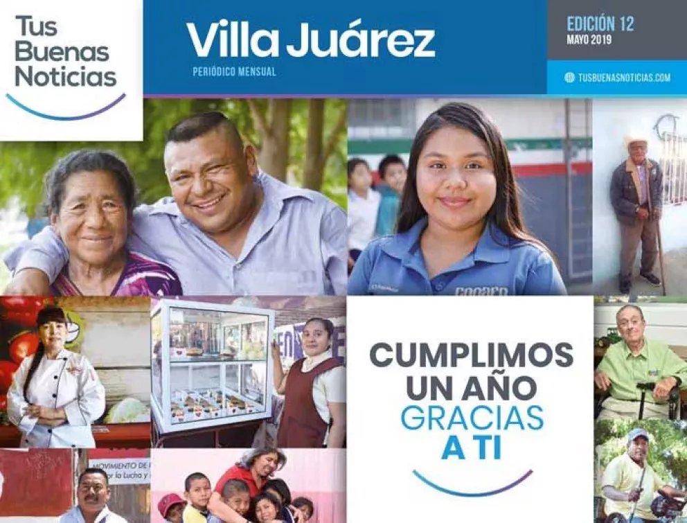 El primer año del periódico de Villa Juárez Sinaloa