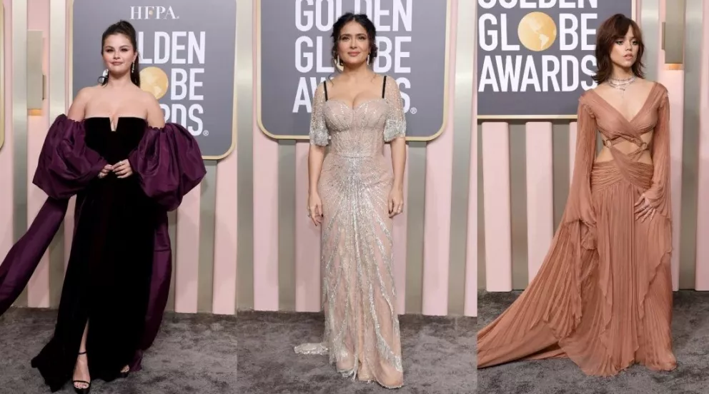 Desde Jenna Ortega hasta Diego Luna, estos fueron los artistas latinos que destacaron en los Golden Globes 2023.
