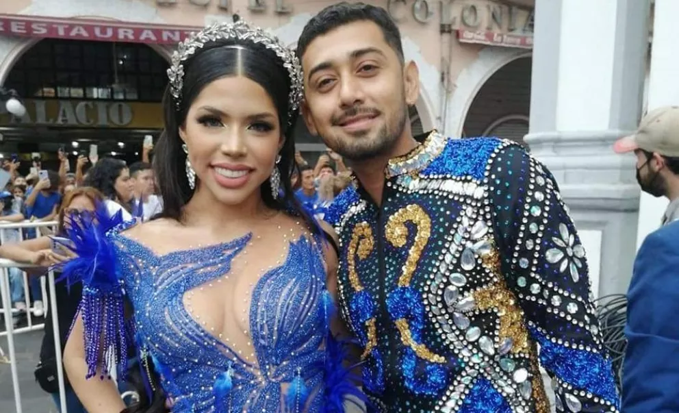 Yeri Cruz Varela, mejor conocida como Yeri Mua y Brian Cruz Villegas “El Paponas” fueron electos como los reyes del Carnaval de Veracruz 2022. 