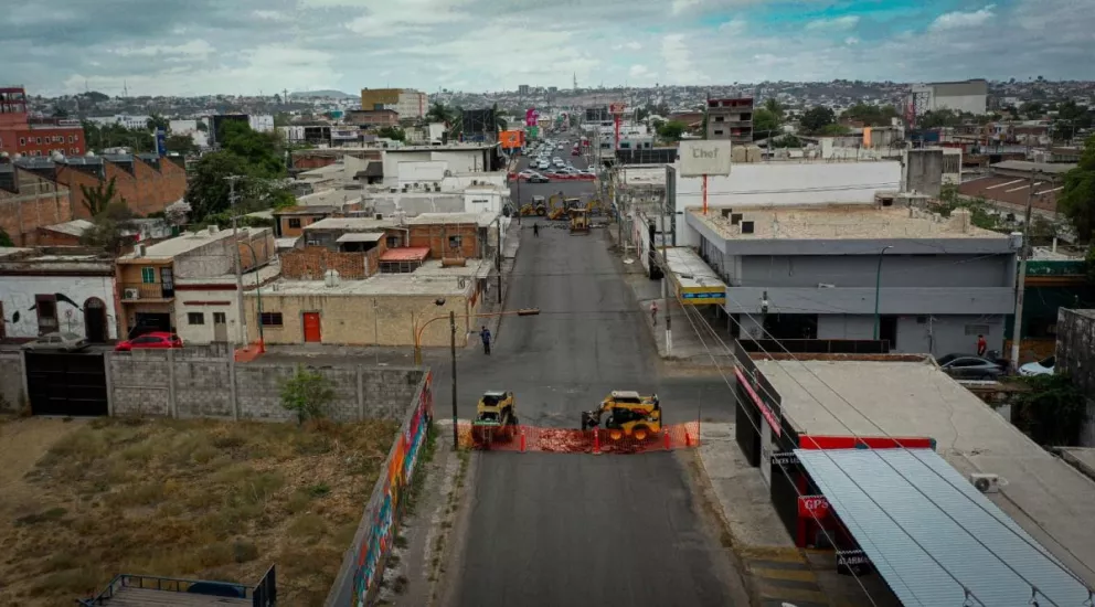Calles cerradas en Culiacán por reparaciones del 2 al 10 de junio. Foto: Cortesía