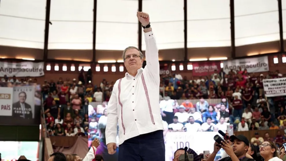 Marcelo Ebrard anuncia que deja la Cancillería el 12 de junio; quiere ser el próximo presidente de México.
