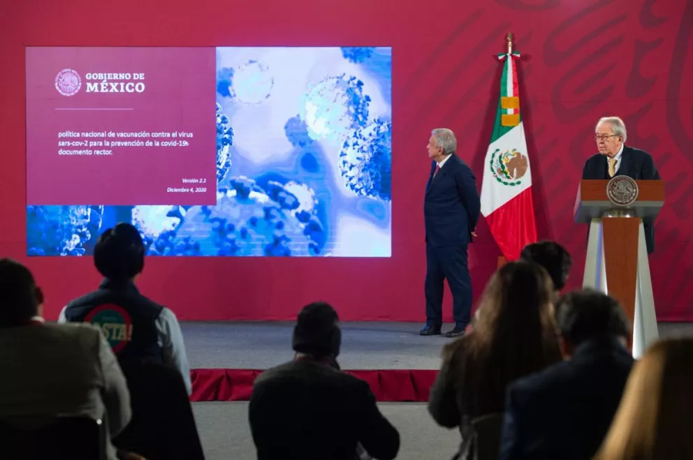 Presentan Plan Nacional de aplicación Vacuna contra Covid-19 en México