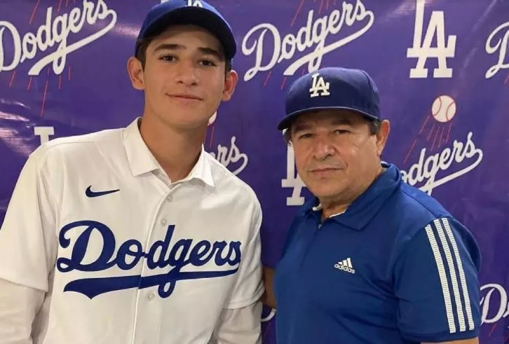 Agustín Acosta, el culichi que se une a Los Dodgers de los Ángeles