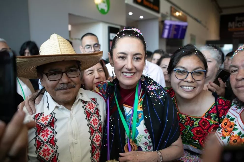 66% de los mexicanos respalda a una mujer como presidenta. Foto: Claudia Sheinbaum