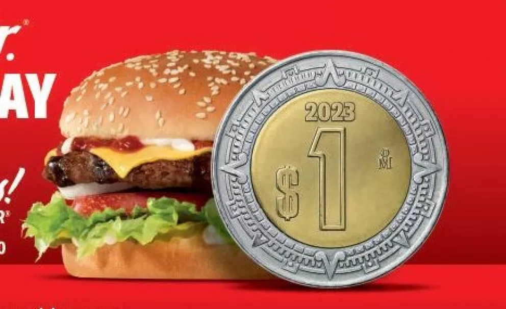 Burger Day 2023: Hamburguesa a 1 sólo peso en Carls Jr 