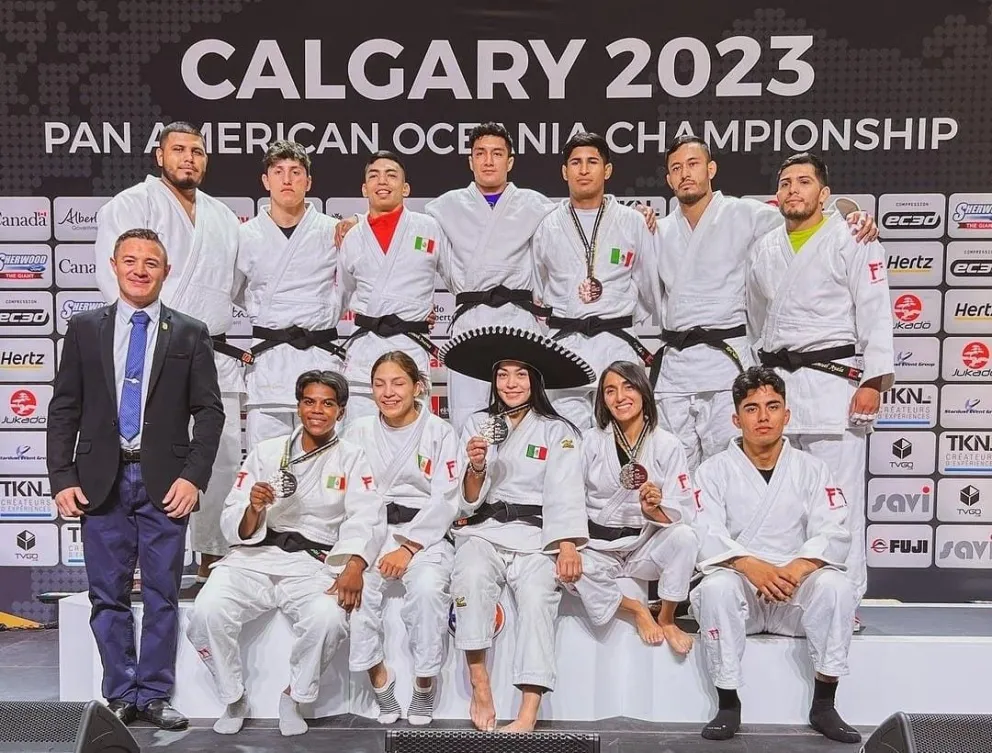 México gana tres platas y un bronce en Campeonato Panamericano y Oceanía de Judo