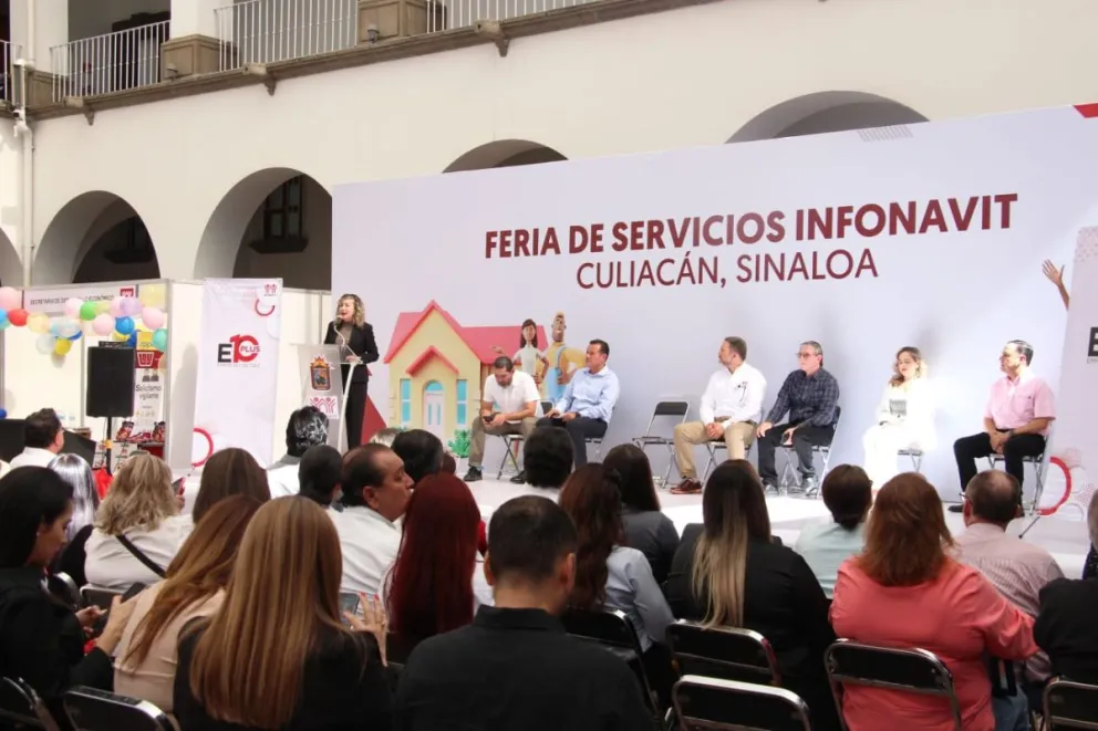 Inicia la Feria de Servicios Infonavit Culiacán 2023.