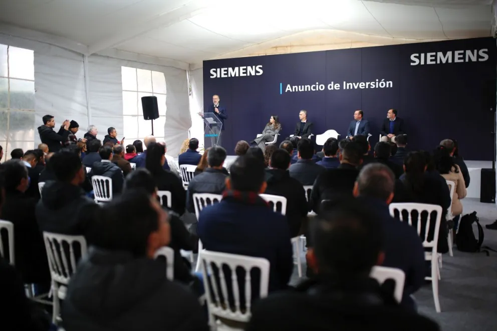 Siemens expande operaciones en Querétaro. Foto: Cortesía