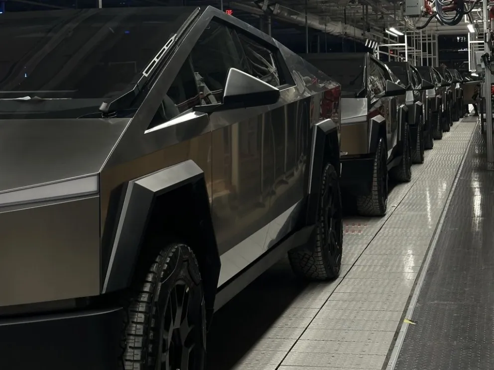 La segunda línea de producción de la Cybertruck tendrá lugar en la Gigafactory de Nuevo León. Foto: Tesla