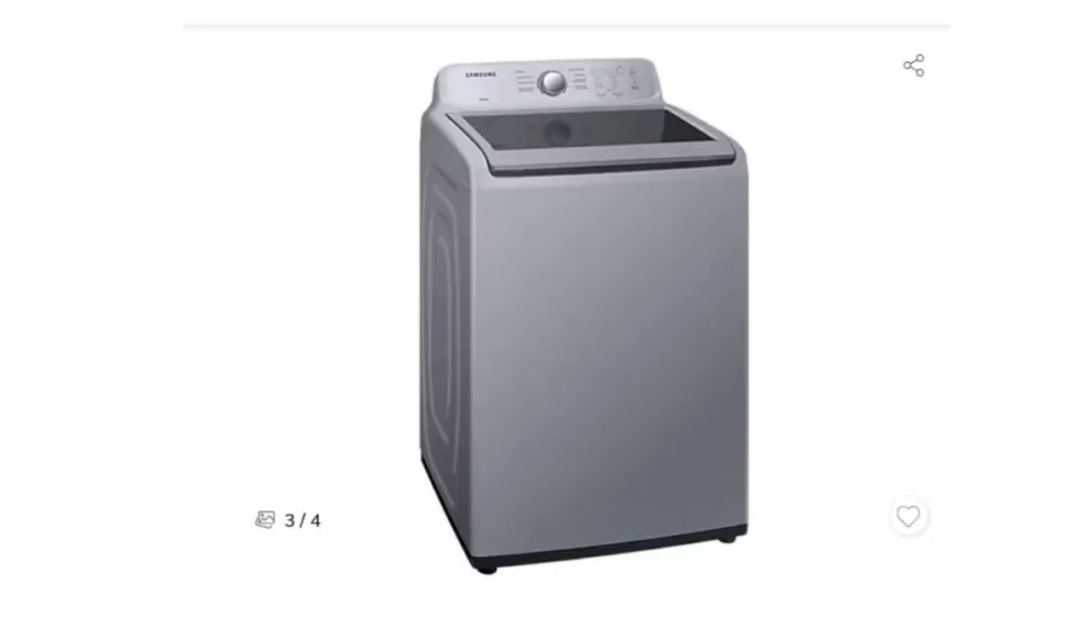 La lavadora Samsung de 19 Kg , está con un descuento importante en Sears. Foto: Cortesía