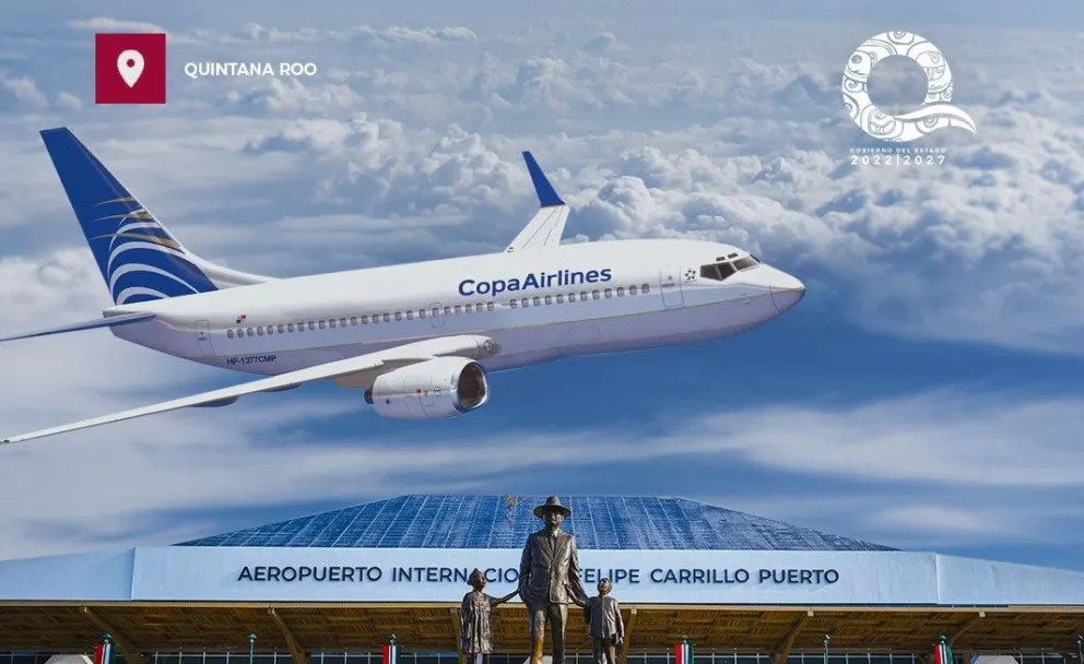 Copa Airlines tendrá vuelos desde Panamá a Tulum