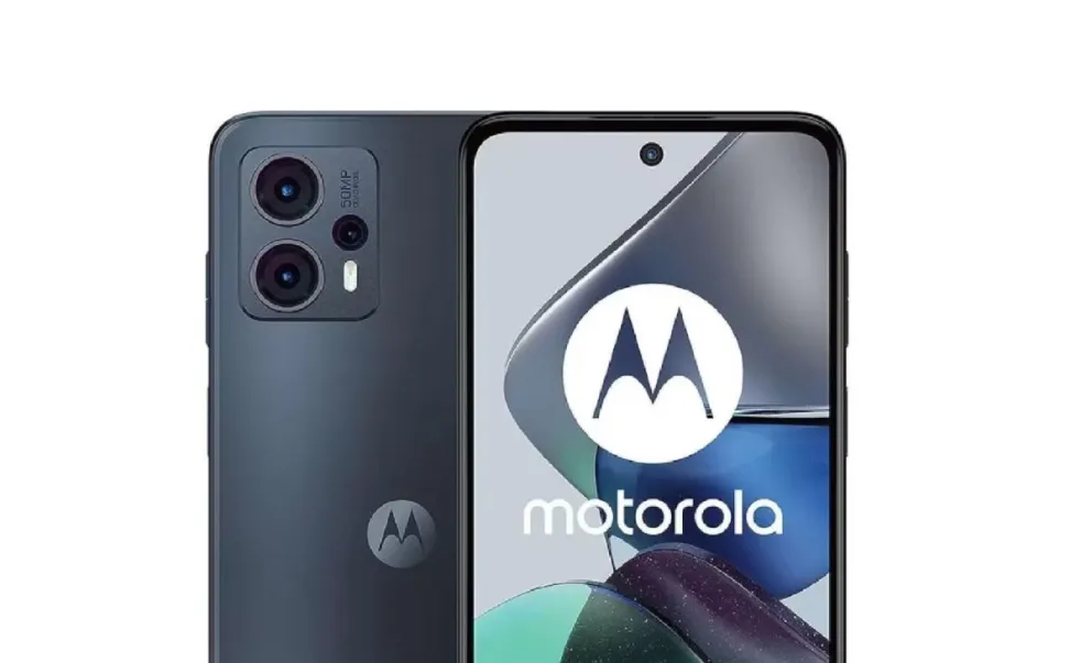 El smartphone Motorola Moto G23 viene con batería de larga duración. Foto: Cortesía
