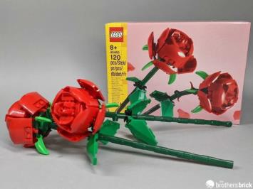 Sin ideas para regalos de San Valentín? Lego cuenta con un set de bouquet  de rosas desde 349 pesos