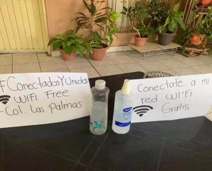 En Sinaloa vecinos se suman a iniciativa Conectados y Unidos con wifi gratis a estudiantes