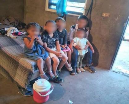 Piden en redes sociales apoyo para niños huérfanos en Villa Juárez