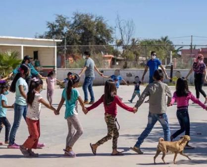 Festejan a más de 200 niños y niñas en campos agrícolas de Villa Juárez
